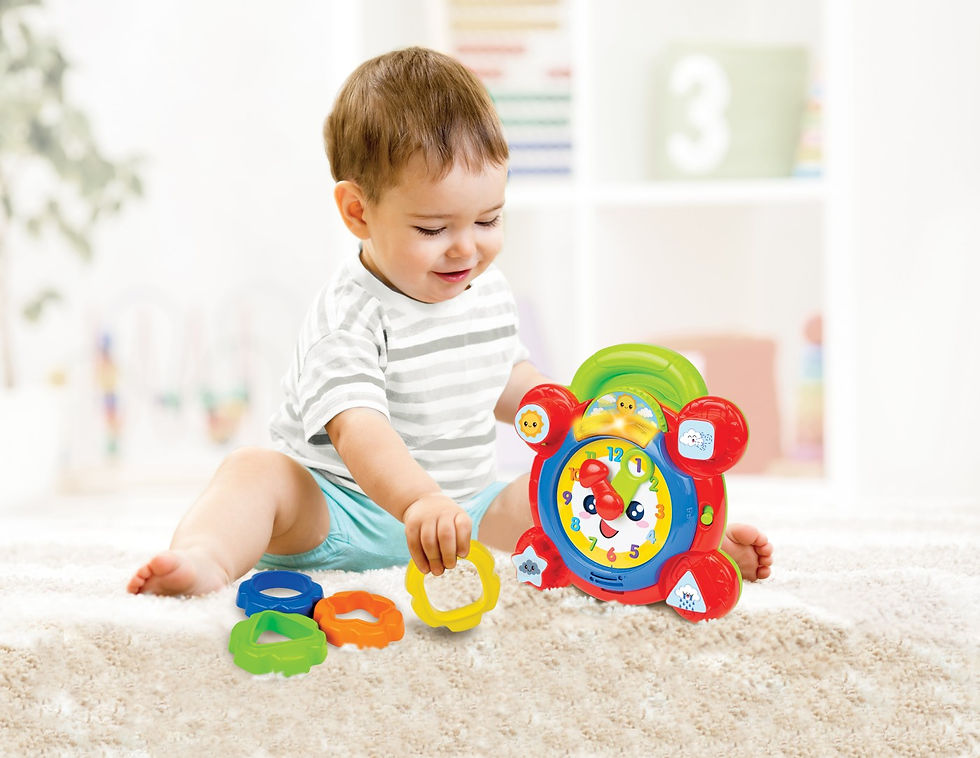 Miniatură: WINFUN CEAS CU ACTIVITATI CU LUMINI SI SUNETE