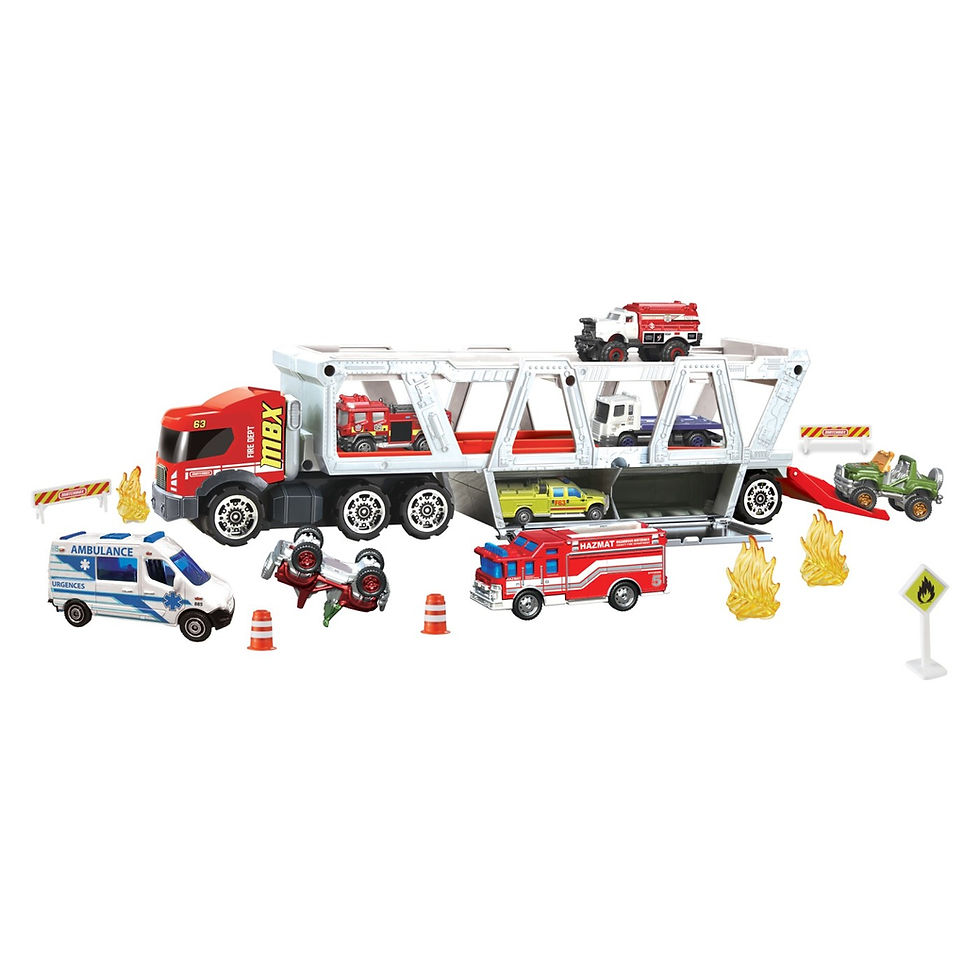 Miniatură: MATCHBOX AUTOSPECIALA PENTRU POMPIERI MBX