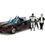 Miniatură: JADA BATMAN SET MASINUTA METALICA BATMOBILE  1:24 SI 4 FIGURINE