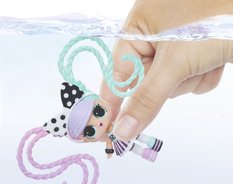 Miniatură: L.O.L. SURPRISE! PAPUSA HAIR BEADS TOTS