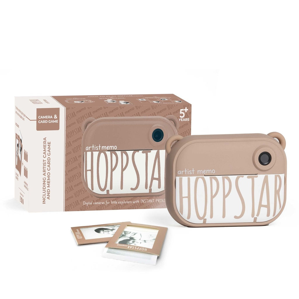 Aparat foto digital pentru copii cu functie de printare instant- Pachet Hoppsta