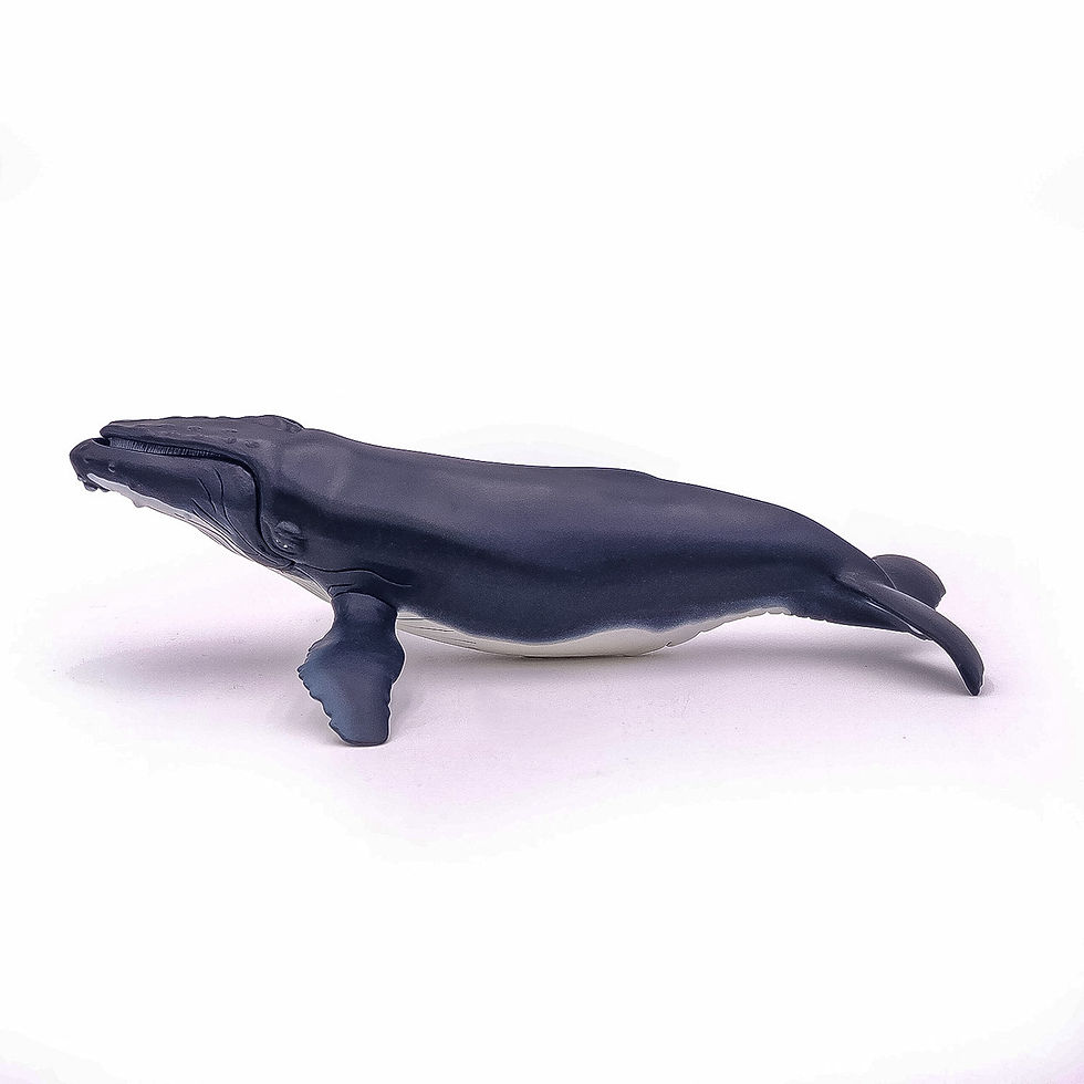 Miniatură: PAPO FIGURINA BALENA CU COCOASA