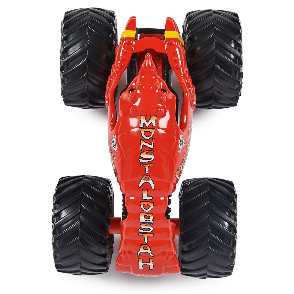Miniatură: MONSTER JAM MASINUTA METALICA CRUSHSTATION SCARA 1 LA 64