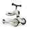 Miniatură: Scoot & Ride, Trotineta copii cu sezut, transformabila 2in1, Ash