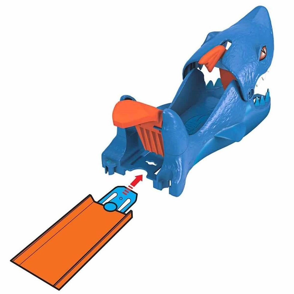 Miniatură: HOT WHEELS GAMA CITY SHARK LANSATOR
