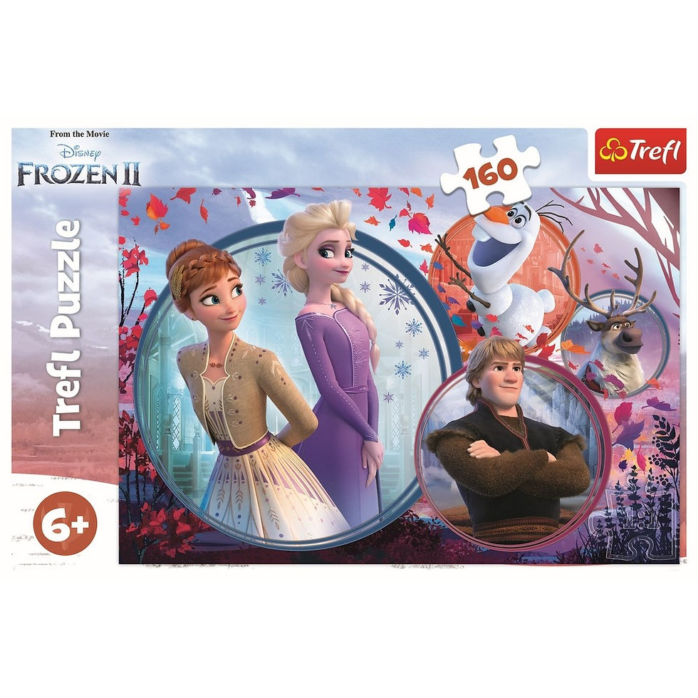 Miniatură: PUZZLE TREFL 160 UNIVERSUL FROZEN2
