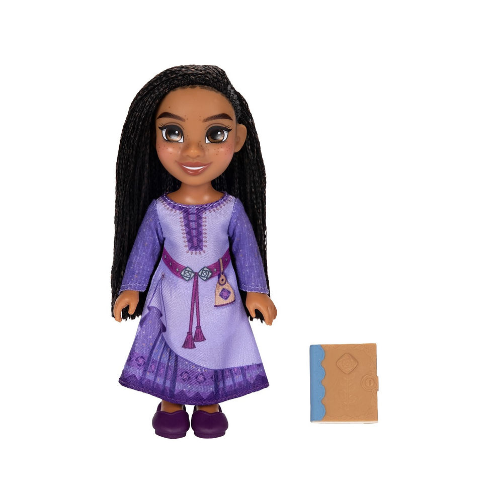Miniatură: Disney Wish - Dorinta - Papusa mini, Asha, 15 cm