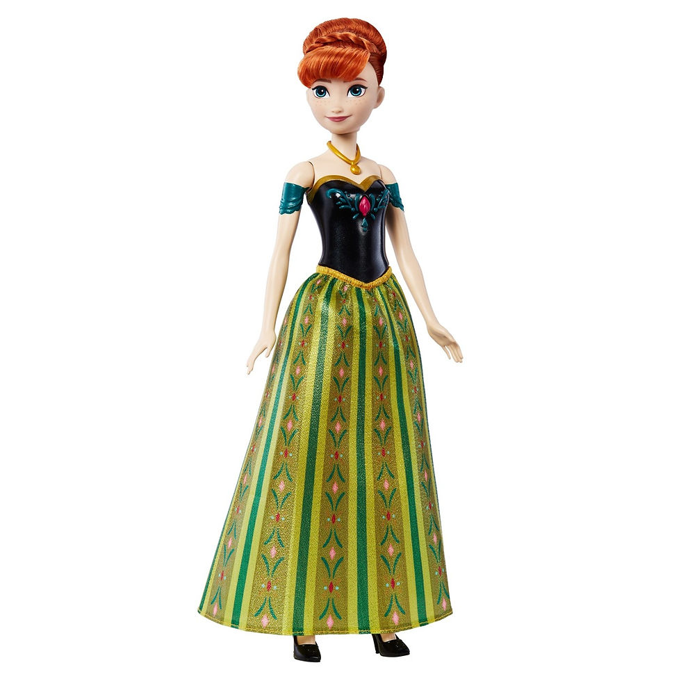 Miniatură: DISNEY FROZEN PAPUSA ANNA CANTAREATA