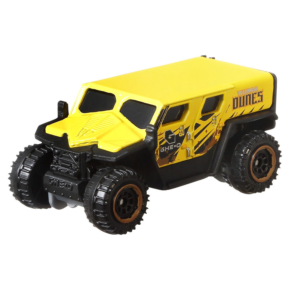 Miniatură: MATCHBOX SET 5 MASINUTE METALICE MBX NO ROAD NO PROBLEM SCARA 1:64