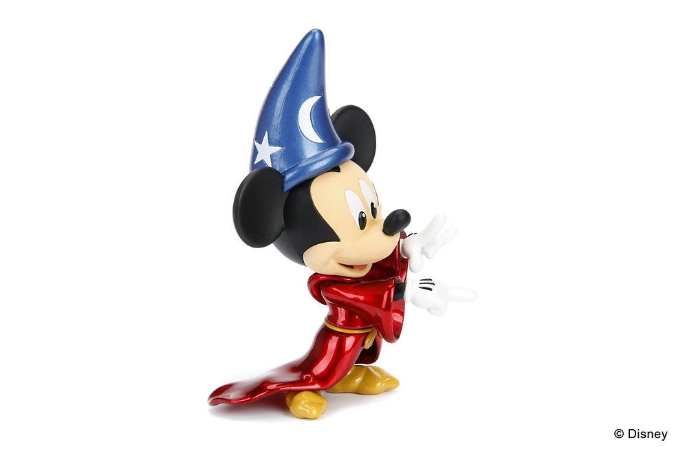 Miniatură: JADA FIGURINA METALICA MICKEY MOUSE IN COSTUM SORCERER 15CM