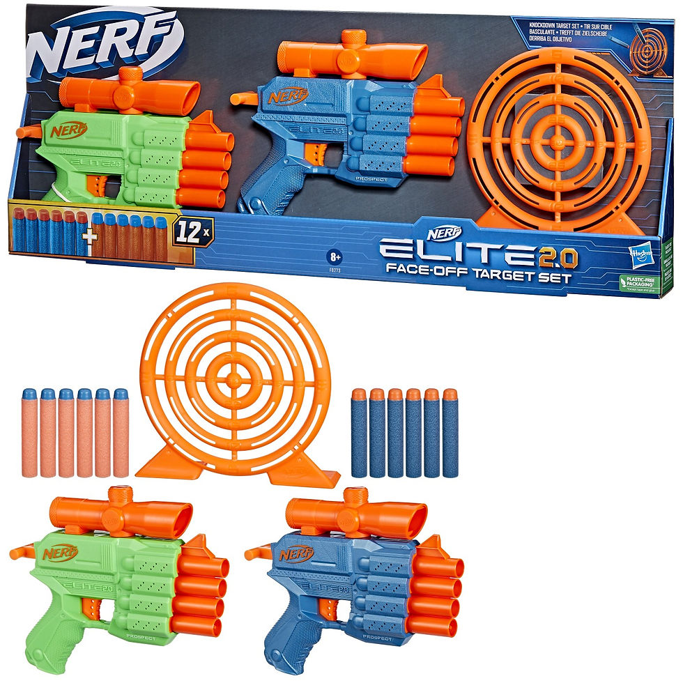 Miniatură: NERF BLASTER NERF SET ELITE 2.0 FACE OFF TARGET SET