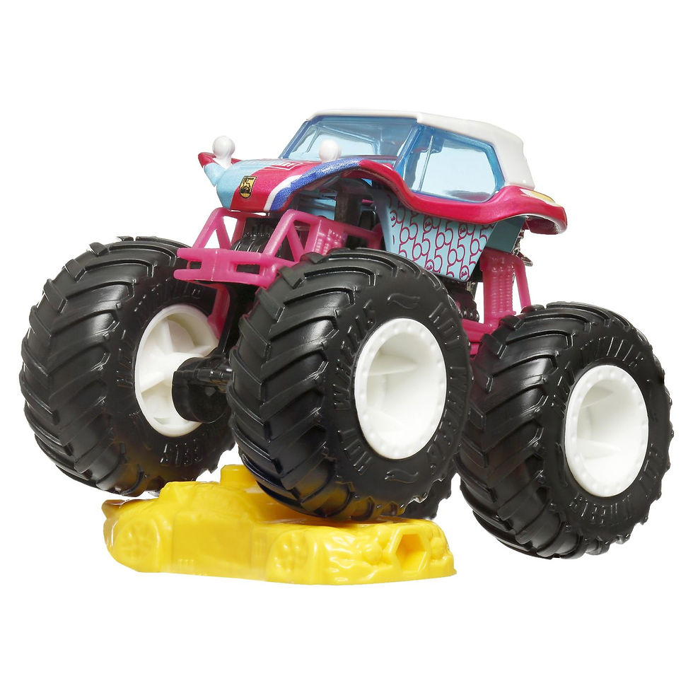 Miniatură: HOT WHEELS MONSTER TRUCK MASINUTA MEYERS MANX BARBIE 65 SCARA 1:64