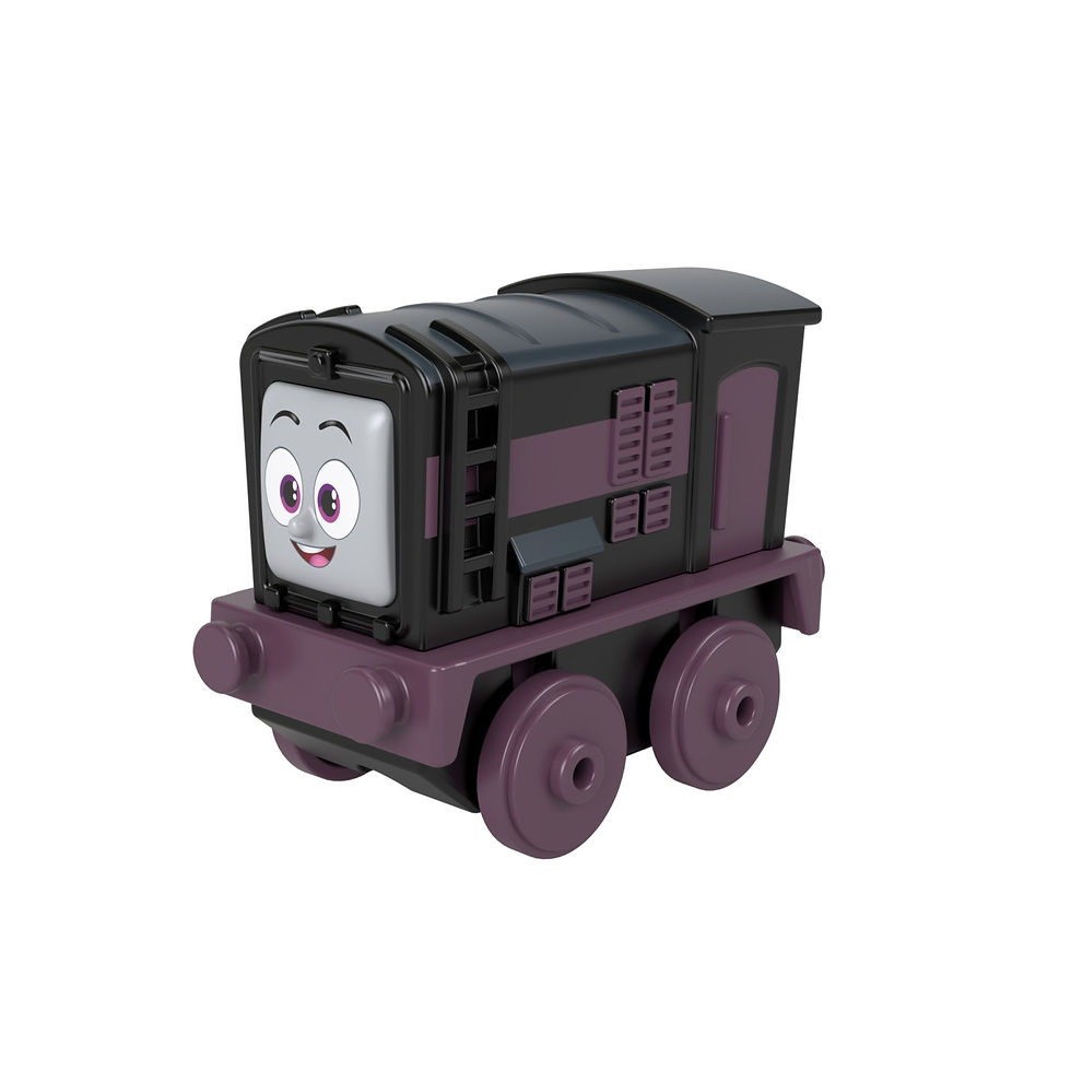 Miniatură: THOMAS LOCOMOTIVA DIN PLASTIC DIESEL