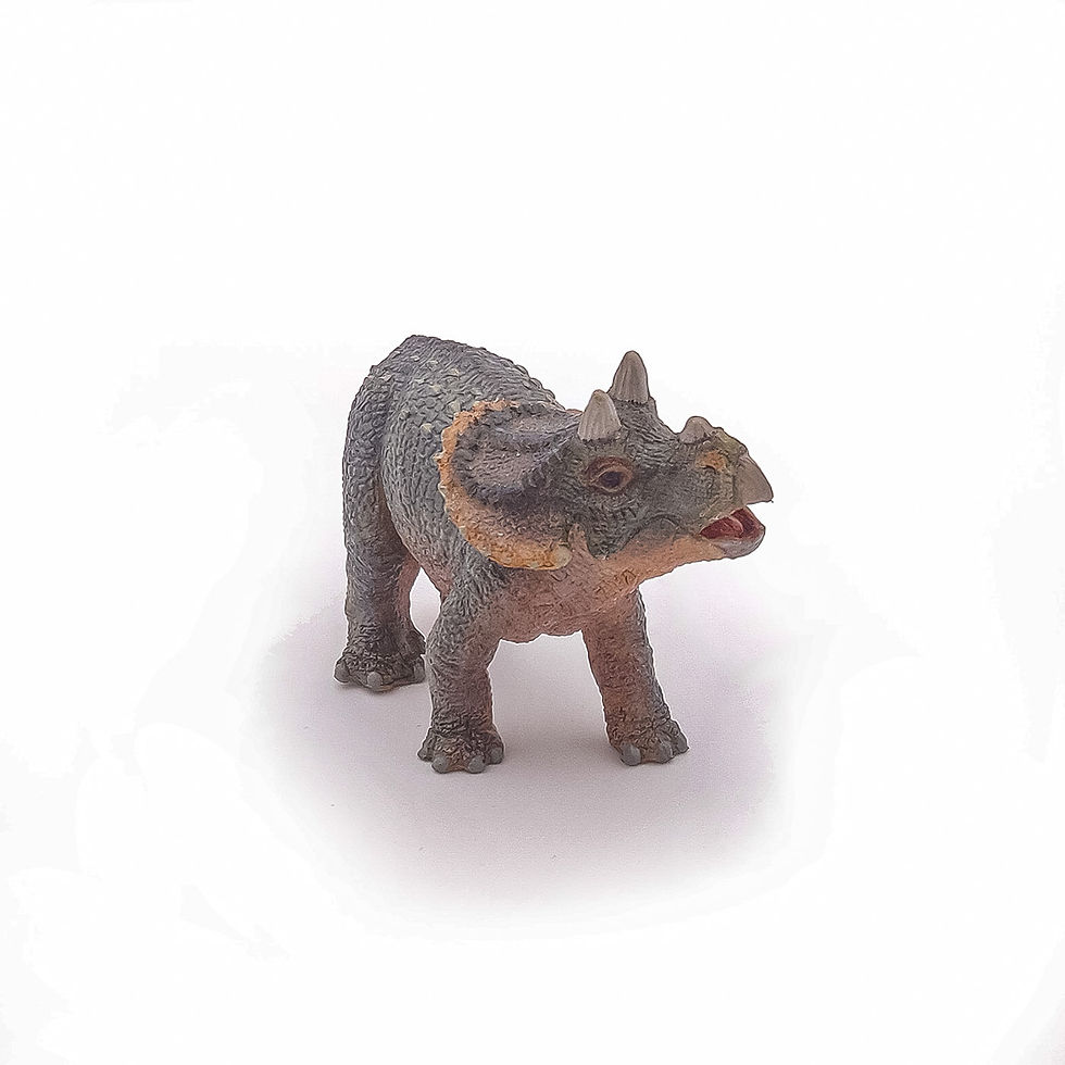 Miniatură: PAPO FIGURINA DINOZAUR TRICERATOPS TANAR