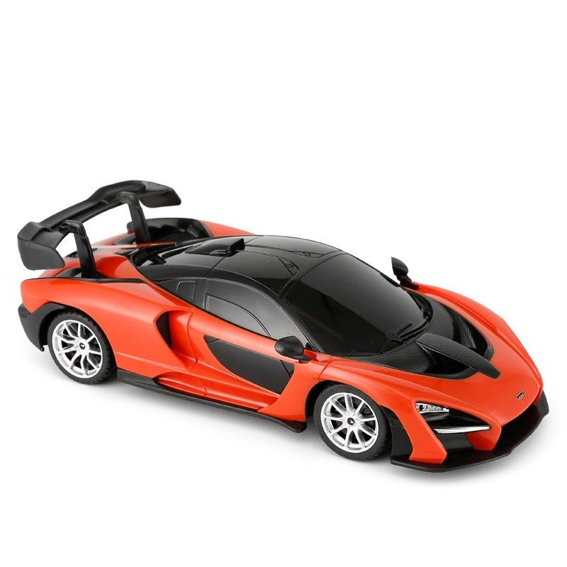 Miniatură: MASINA CU TELECOMANDA MCLAREN SENNA PORTOCALIU CU SCARA 1 LA 24