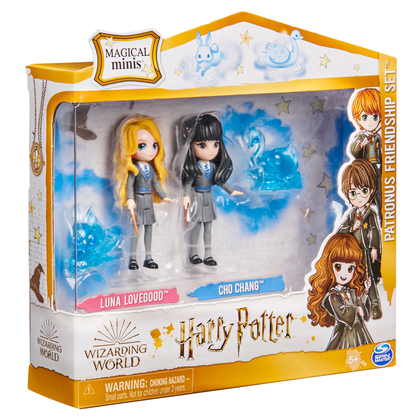 HARRY POTTER WIZARDING WORLD MAGICAL MINIS SET 2 FIGURINE LUNA LOVEGOOD SI CHO C