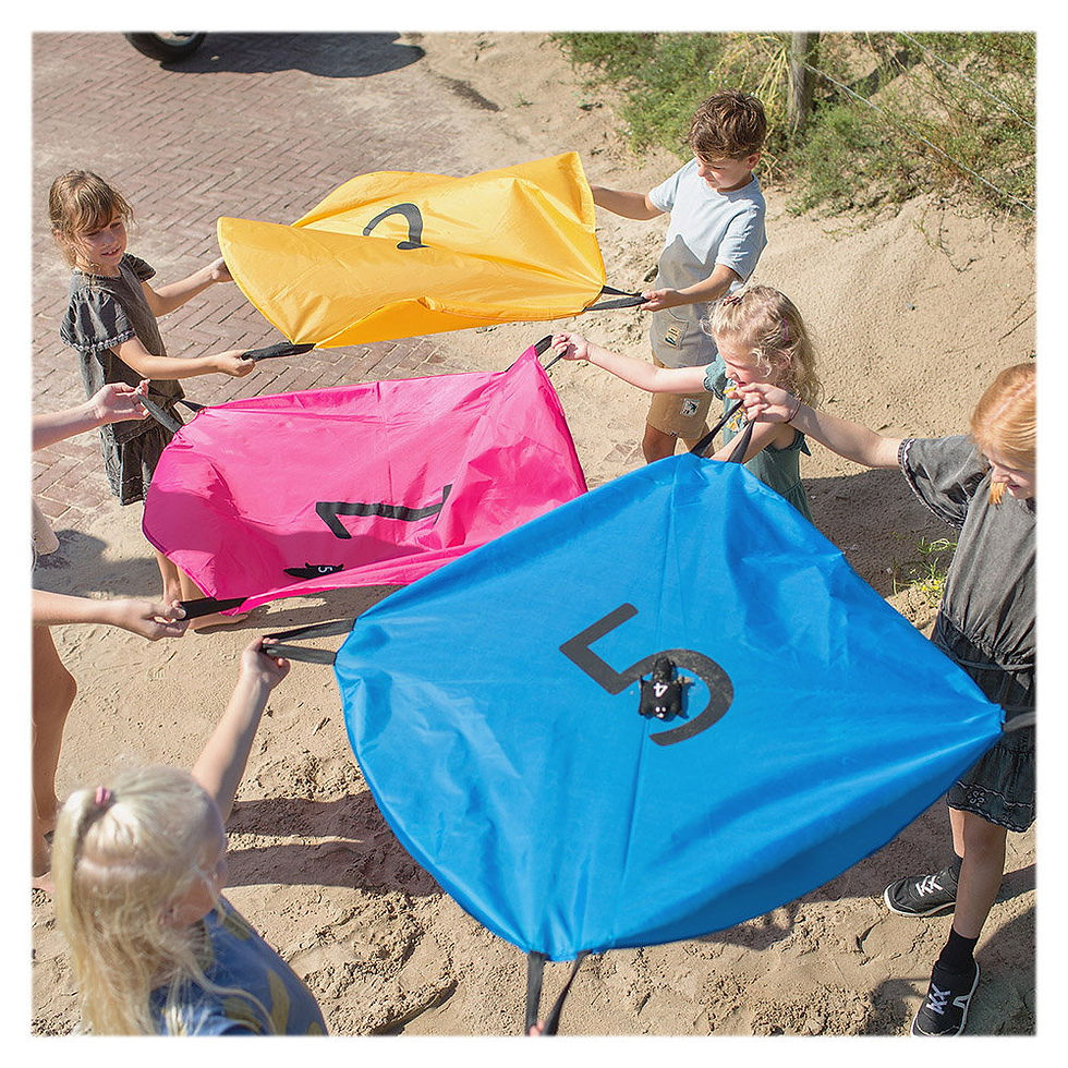 Miniatură: BS Toys, Prinde veveritele, set cu 5 parasute