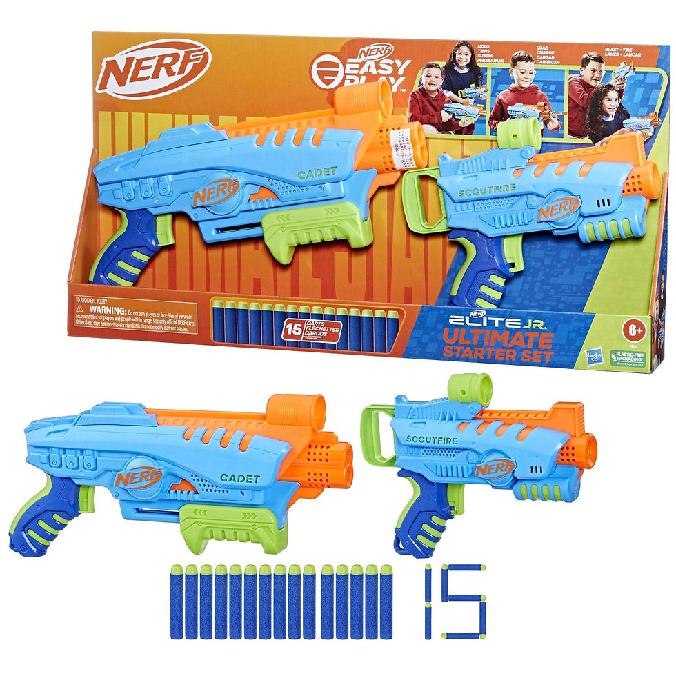 Miniatură: NERF BLASTER ELITE JR ULTIMATE SET STARTER