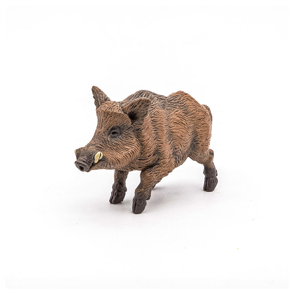 Miniatură: PAPO FIGURINA PORC MISTRET