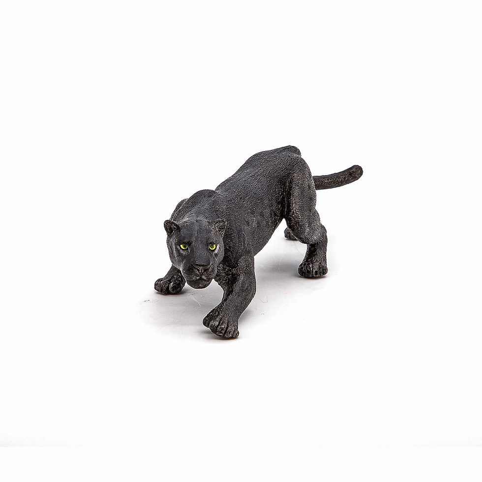 Miniatură: PAPO FIGURINA PANTERA NEAGRA