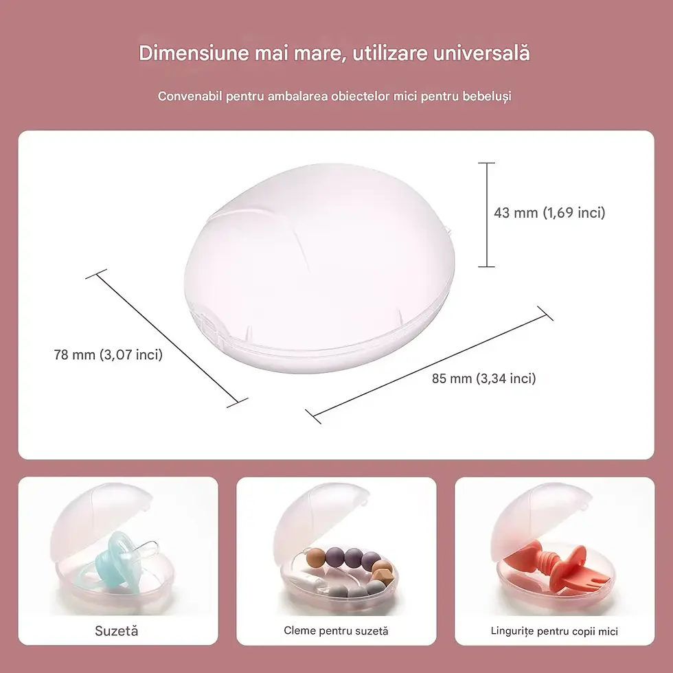 Miniatură: Protectoare pentru mameloane din silicon Momcozy in cutie, 20 mm