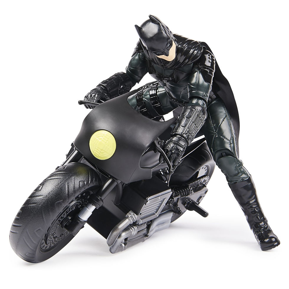 Miniatură: BATMAN FILM MOTOCICLETA LUI BATMAN SI FIGURINA BATMAN 30CM