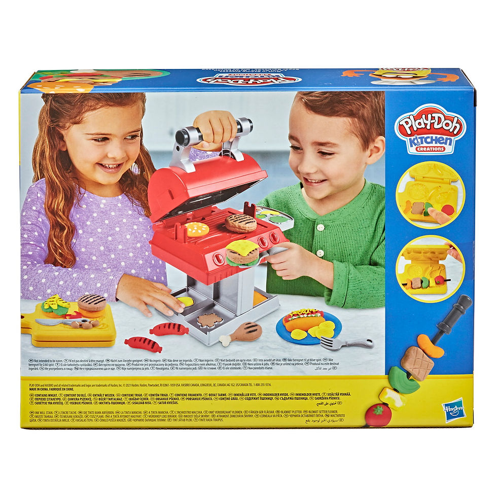 Miniatură: PLAY-DOH SET GRATAR CU FORME SI STAMPILE