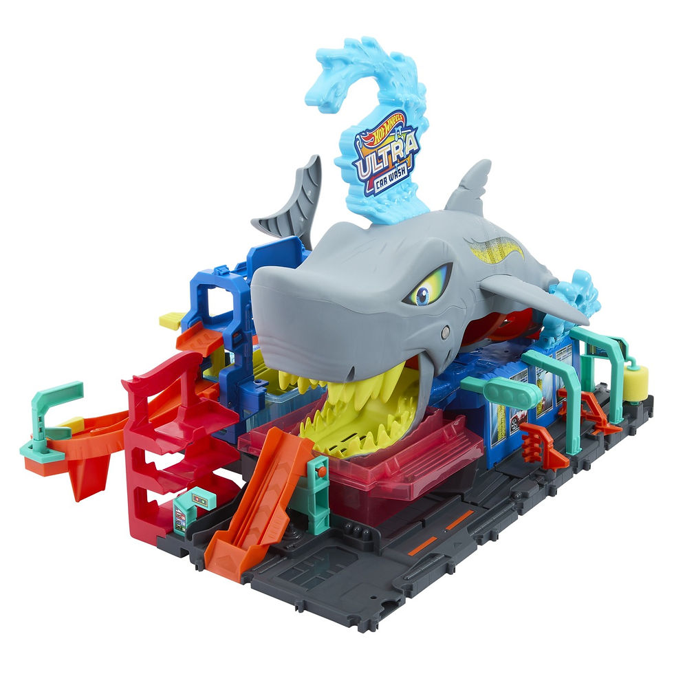 Miniatură: HOT WHEELS CITY COLOR REVEAL SPALATORIE AUTO 91CM