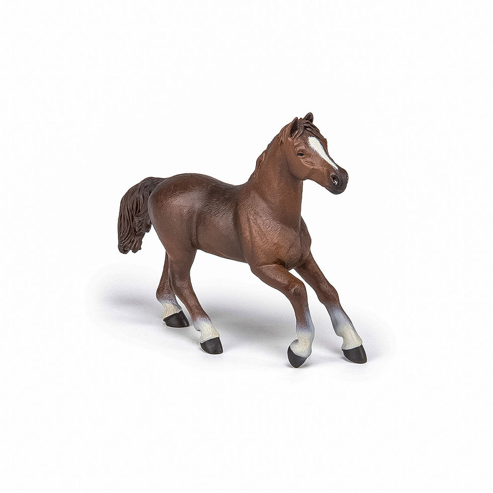 Miniatură: PAPO FIGURINA IAPA ANGLO-ARABA
