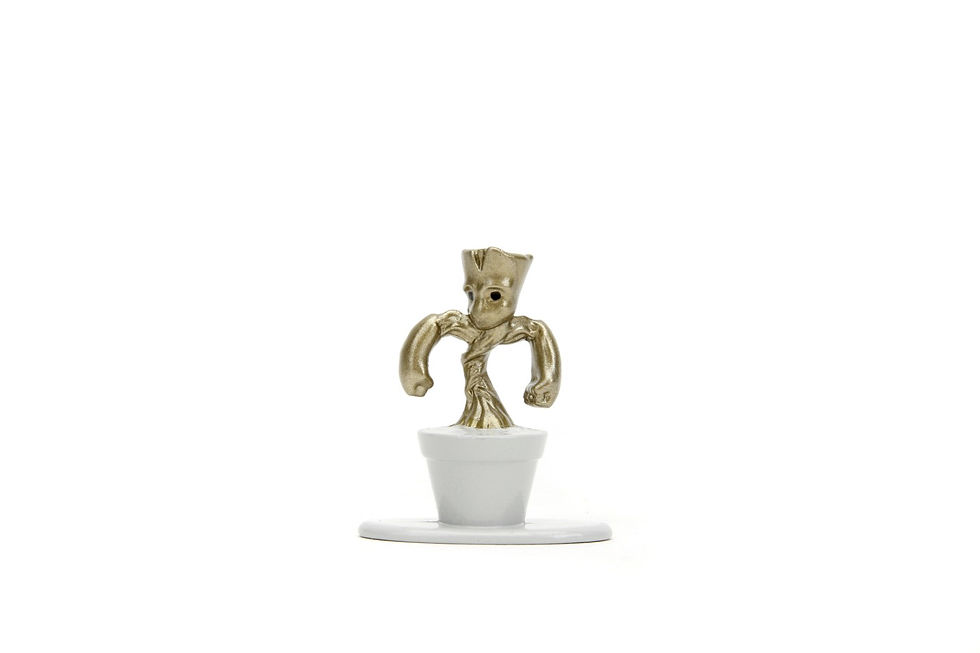 Miniatură: JADA MARVEL SET MASINUTA METALICA FORD BRONCO SI FIGURINA GROOT
