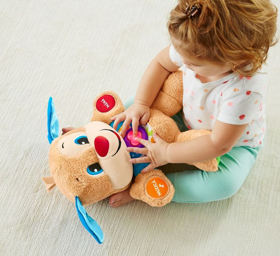 Miniatură: CATELUSUL VORBITOR SI EDUCATIV LIMBA ROMANA FISHER PRICE
