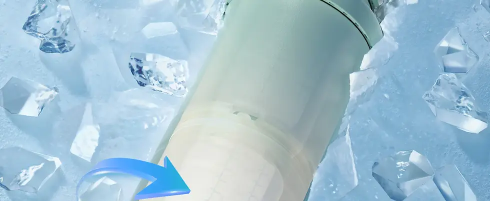 Miniatură: TERMOS RACITOR PORTABIL  pentru lapte matern pentru exterior fara curent 600 ml