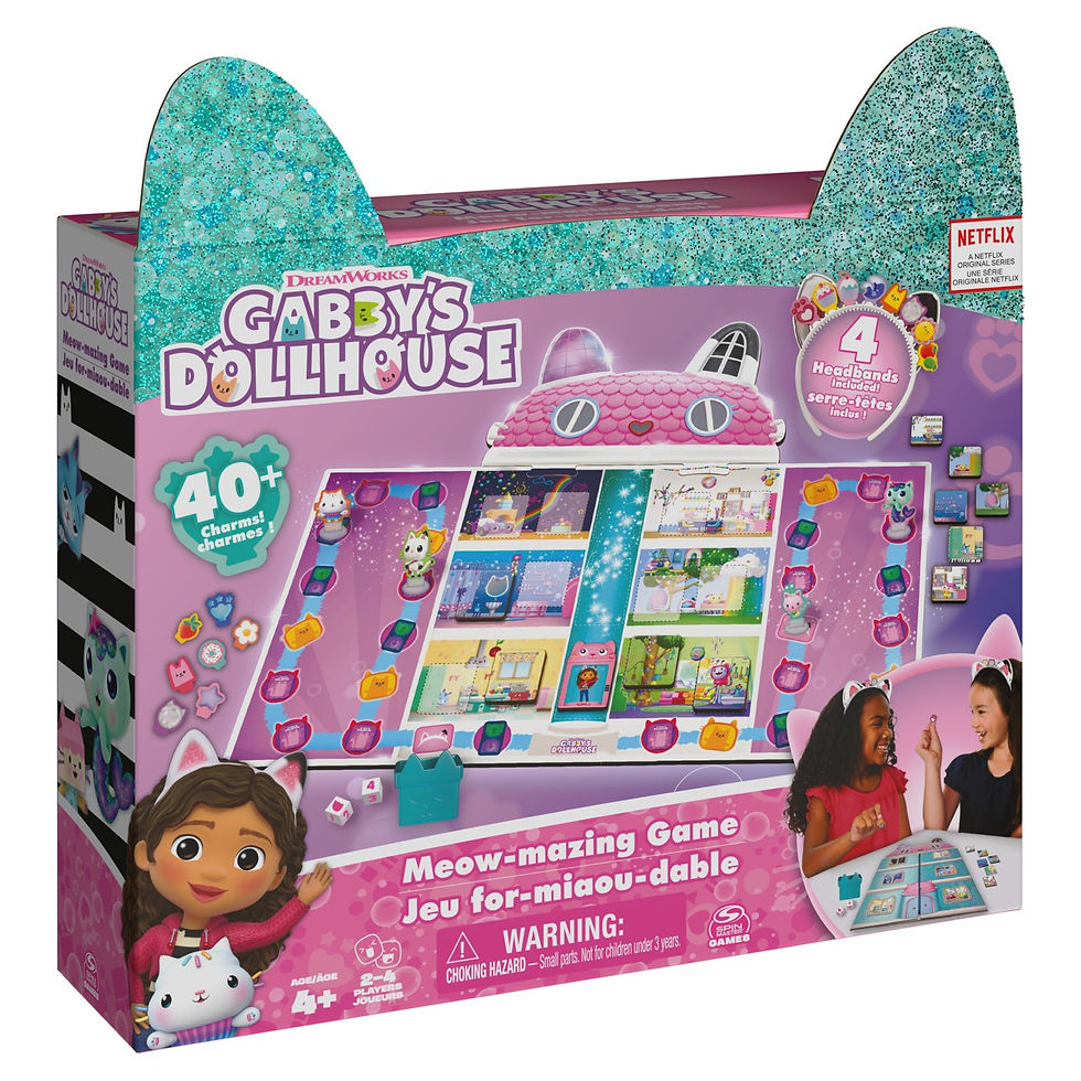 Miniatură: GABBYS DOLLHOUSE JOC MIAU MIAU