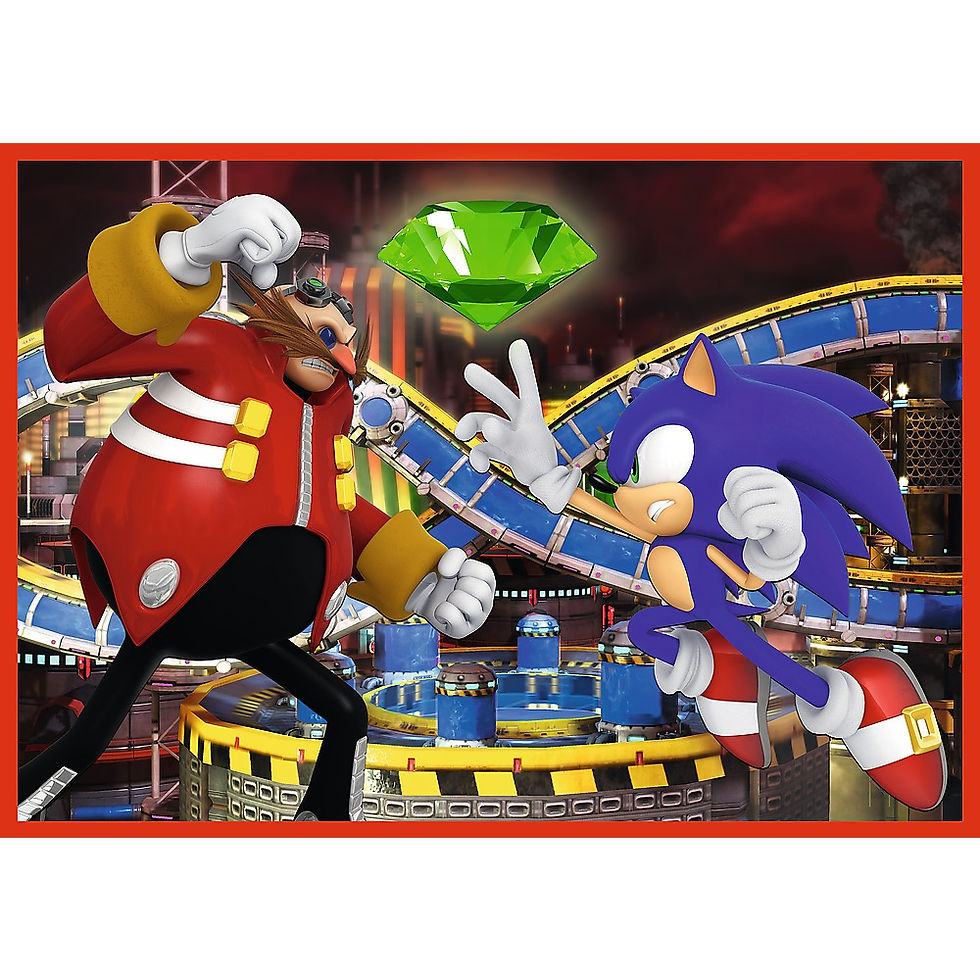 Miniatură: PUZZLE TREFL 4IN1 SONIC AVENTURILE LUI SONIC