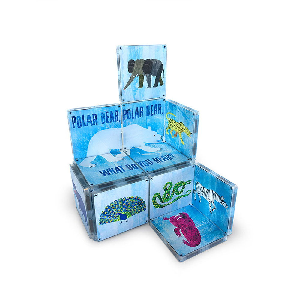 Miniatură: Magna-Tiles Structures, Ursule polar, tu ce auzi?, Eric Carle