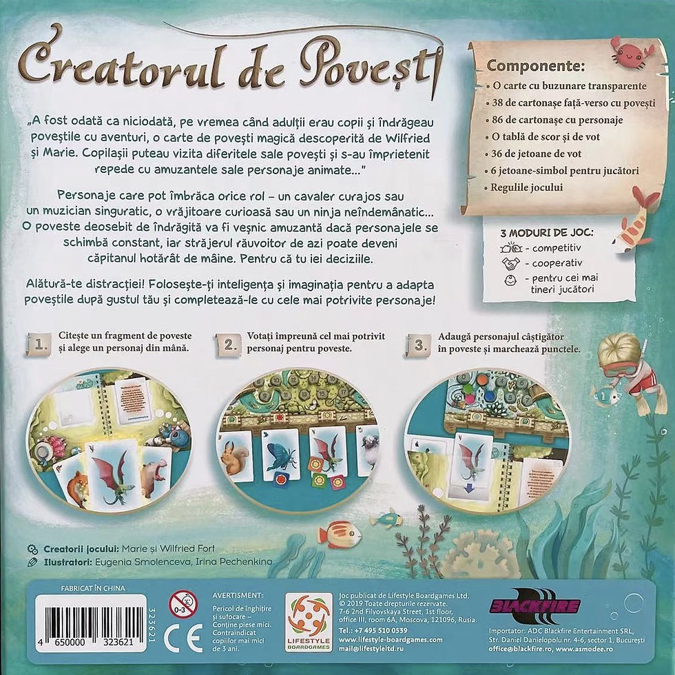 Miniatură: Joc Creatorul de Povesti