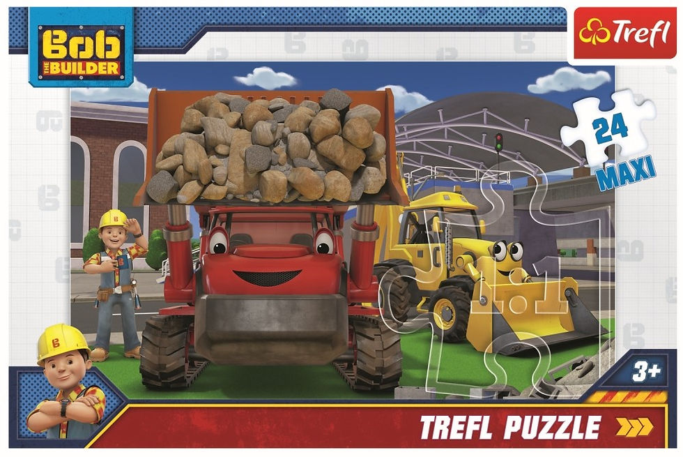 Miniatură: PUZZLE TREFL 24 MAXI BOB CONSTRUCTORUL