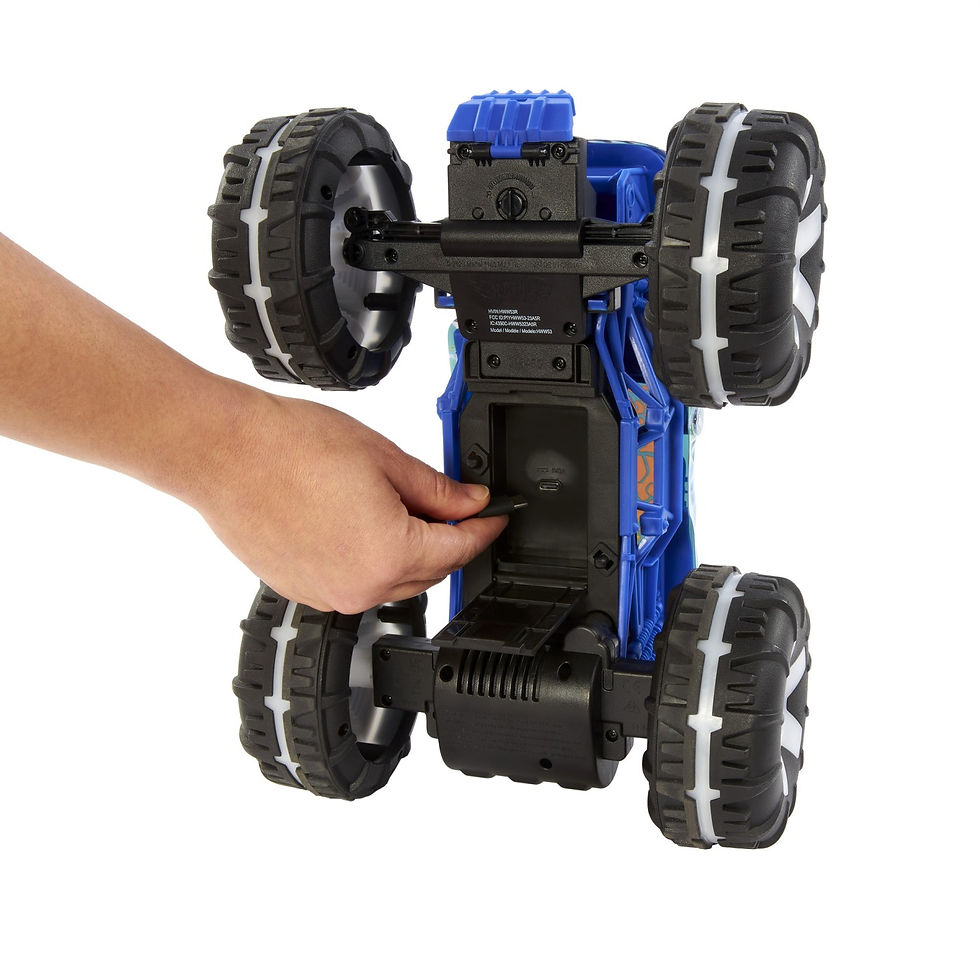 Miniatură: HOT WHEELS MONSTER TRUCK MEGA WREX ALIVE RC SCARA 1 LA15