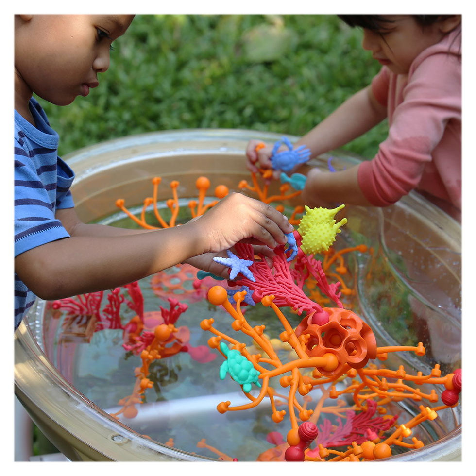 Miniatură: Coral Connections, set 40 piese, Guidecraft
