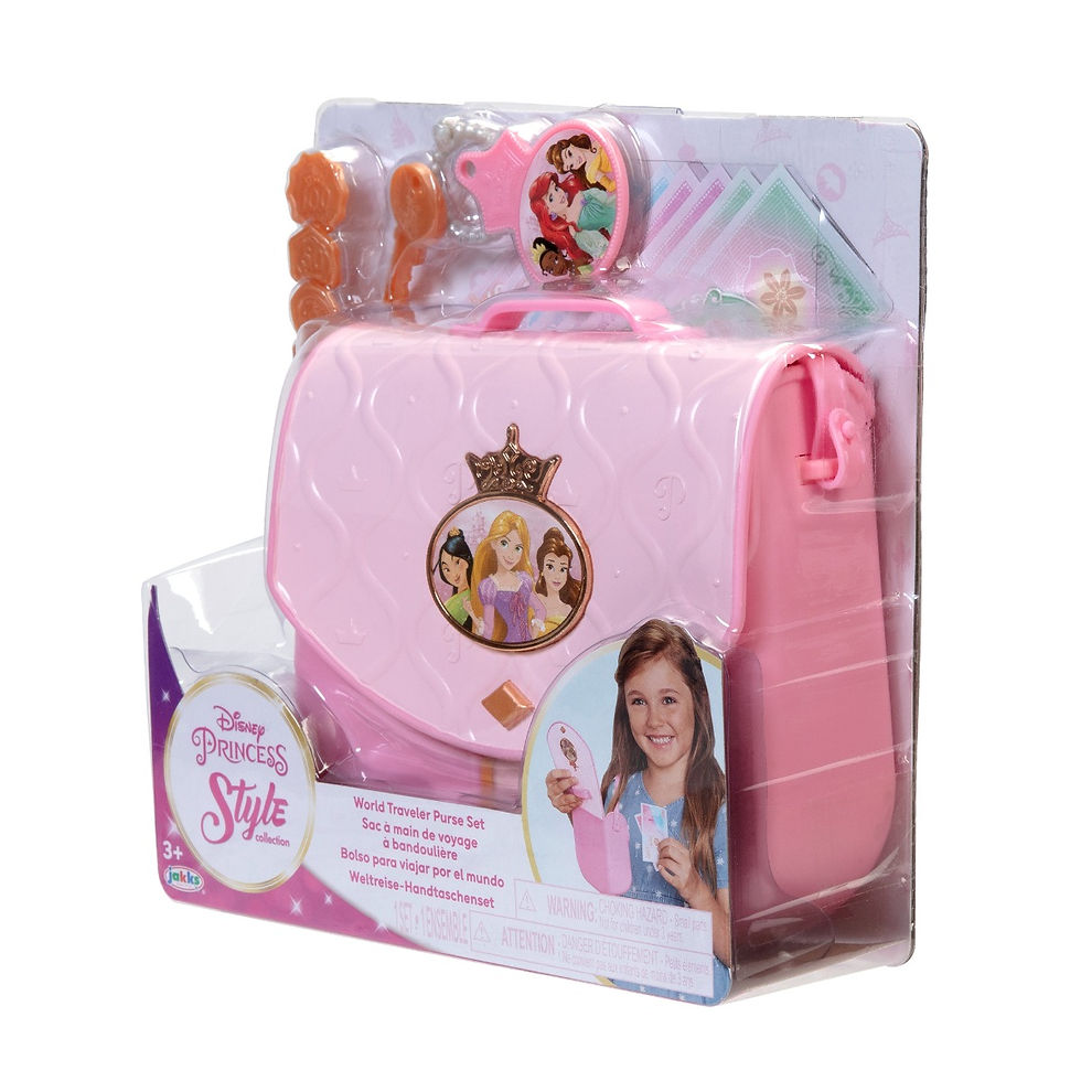Miniatură: Disney Princess - Set gentuta de calatorie cu accesorii