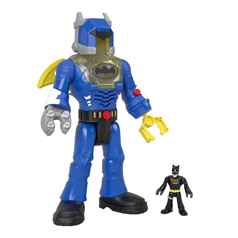Miniatură: FISHER PRICE IMAGINEXT DC SUPER FRIENDS ROBOT BATMAN 30CM