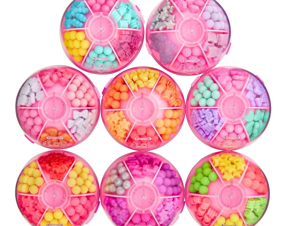 Miniatură: L.O.L. SURPRISE! PAPUSA HAIR BEADS TOTS
