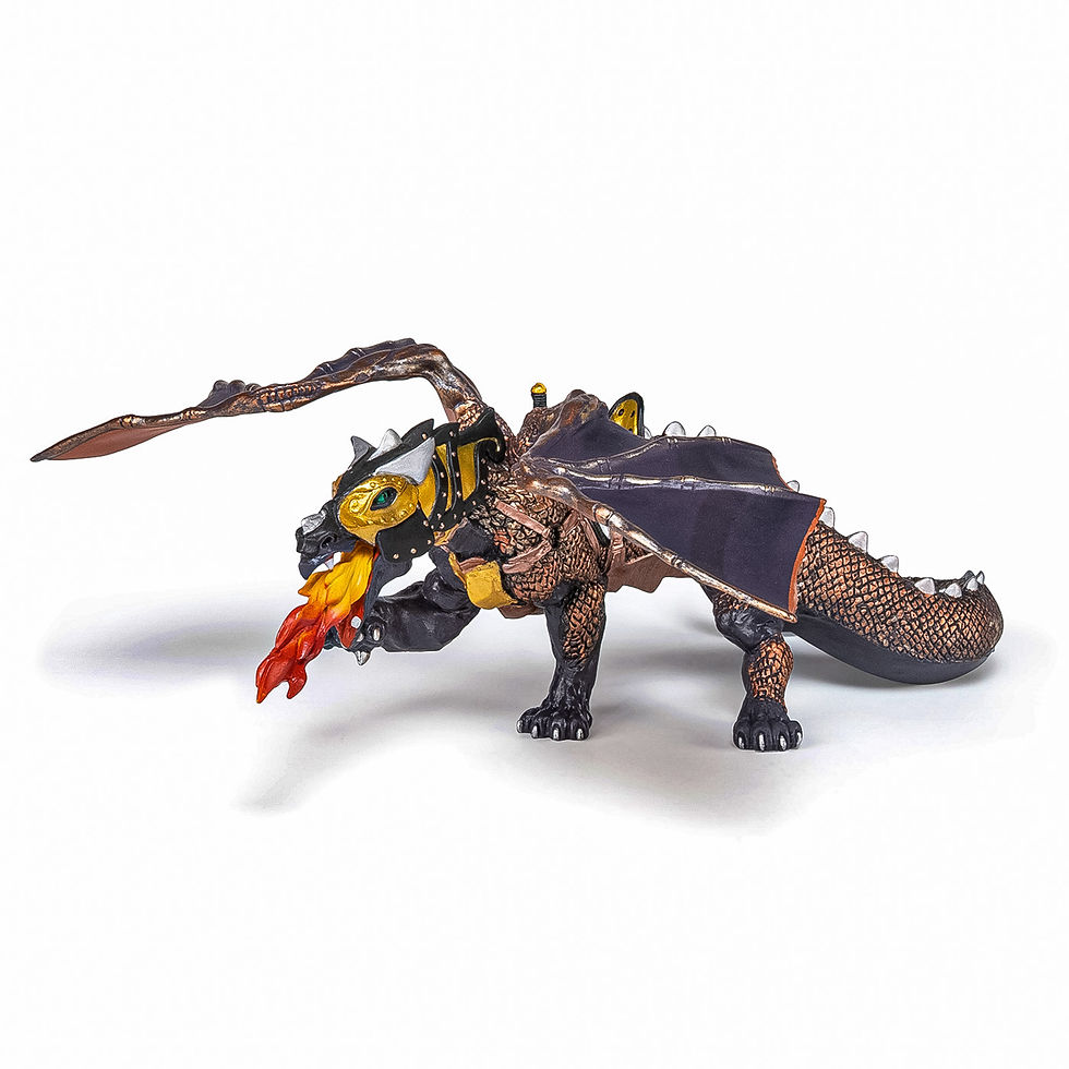 Miniatură: PAPO FIGURINA DRAGONUL INTUNERICULUI