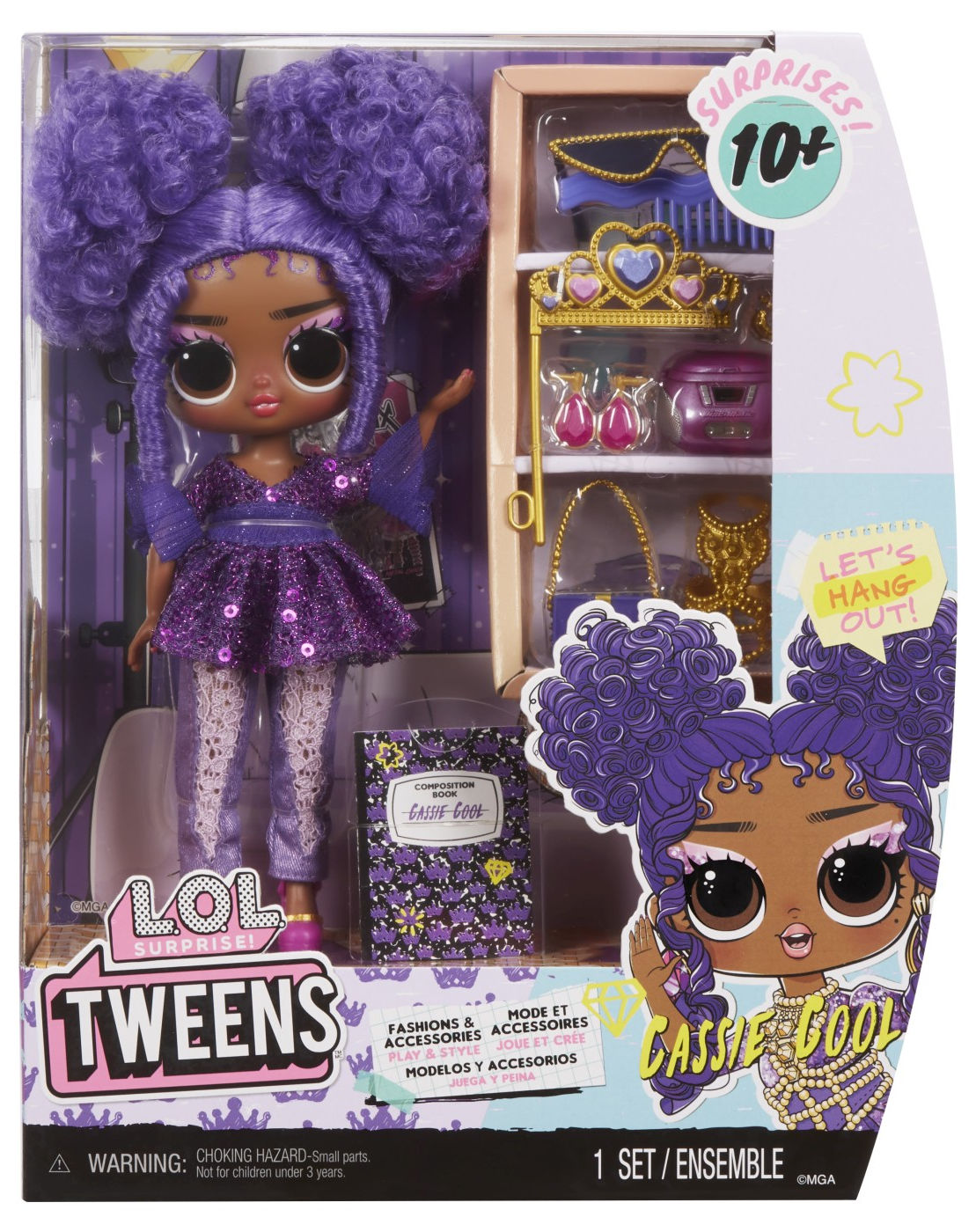 L.O.L. SURPRISE! TWEENS PAPUSA FASHIONISTA CASSIE COOL CU SURPRIZE