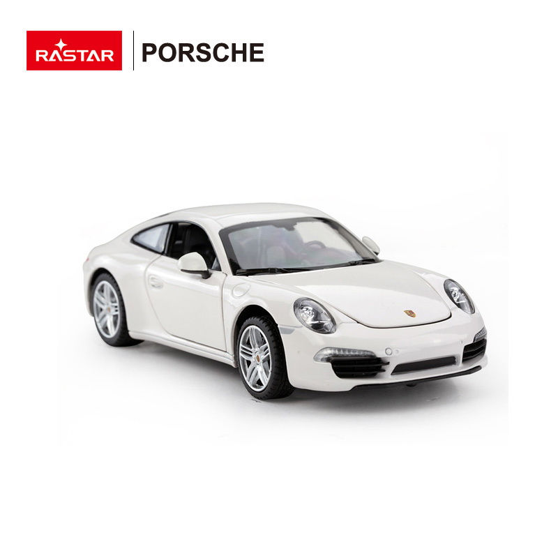Miniatură: MASINUTA METALICA PORSCHE 911 ALB SCARA 1 LA 24