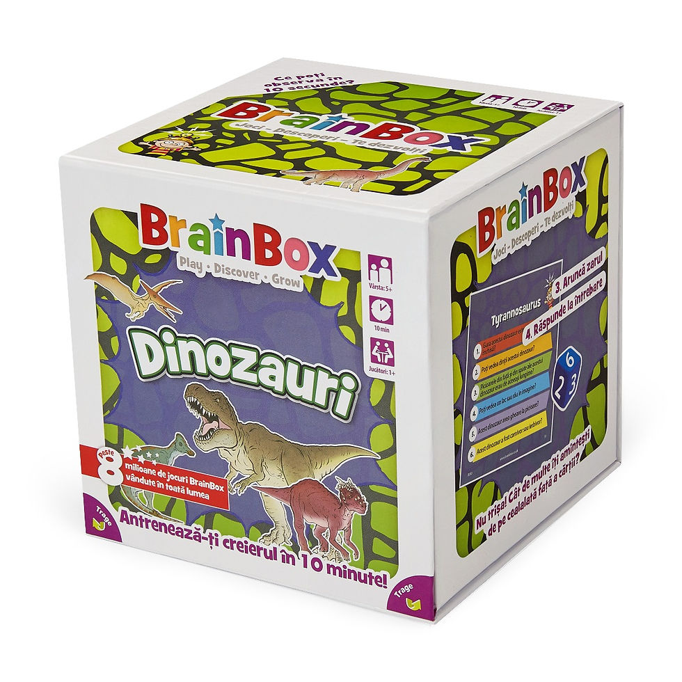Miniatură: Joc educativ BrainBox Dinozauri