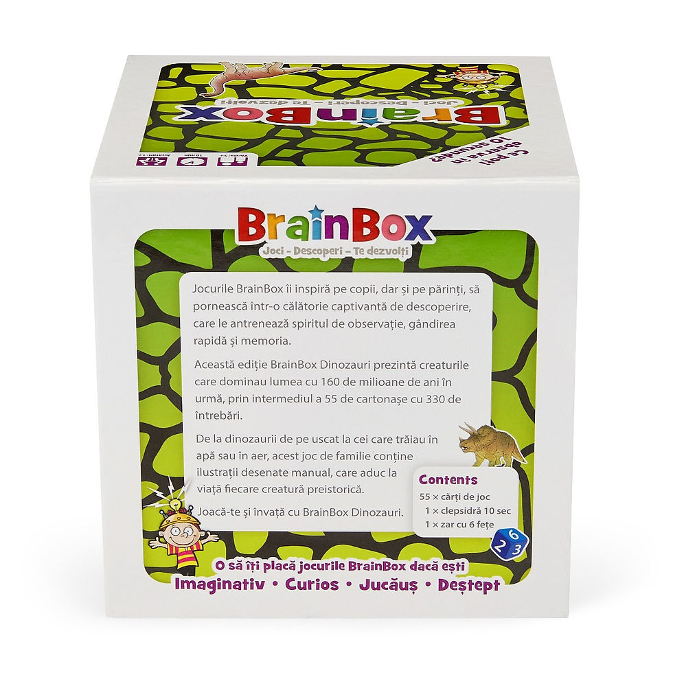 Miniatură: Joc educativ BrainBox Dinozauri