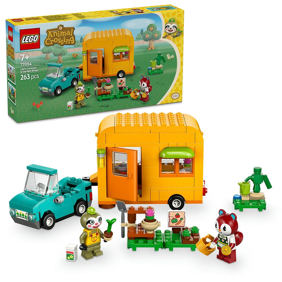 Miniatură: LEGO ANIMAL CROSSING CARAVANA SI MAGAZINUL DE GRADINARIT AL LUI LEIF 77054