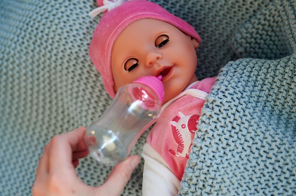 Miniatură: LAURA BABBLING BEBELUS 38CM