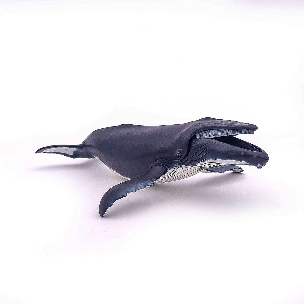 Miniatură: PAPO FIGURINA BALENA CU COCOASA